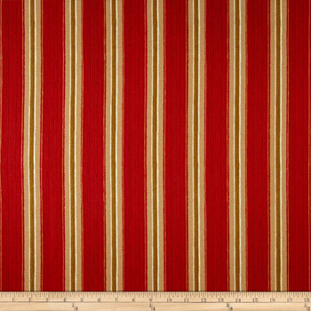 Discount Fabric Richloom Upholstery Drapery Sateen Slim Indiar Red Stripe 22OO Discount Fabric Richloom Upholstery Drapery Sateen Slim Indiar Red Stripe 22OO