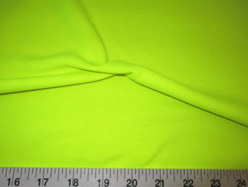 Discount Fabric Tubular Cotton Jersey Lycra Spandex Knit Neon Yellow 108TB Discount Fabric Tubular Cotton Jersey Lycra Spandex Knit Neon Yellow 108TB