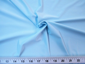 Discount Fabric Light Weight Soft Lycra /Spandex 4 way stretch Baby Blue 713LY Discount Fabric Light Weight Soft Lycra /Spandex 4 way stretch Baby Blue 713LY