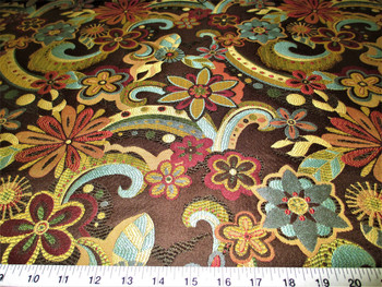 Discount Fabric Upholstery Drapery Floral Splash Godiva Jacquard Floral 10DD Discount Fabric Upholstery Drapery Floral Splash Godiva Jacquard Floral 10DD