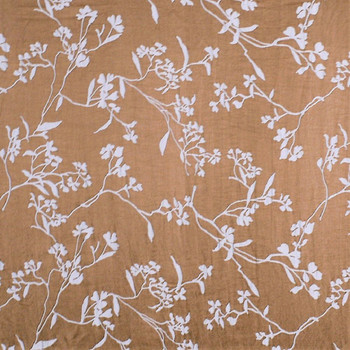 Fabric Robert Allen Beacon Hill Thale Cress Lt Taupe Embroidery Silk Floral 32HH Fabric Robert Allen Beacon Hill Thale Cress Lt Taupe Embroidery Silk Floral 32HH