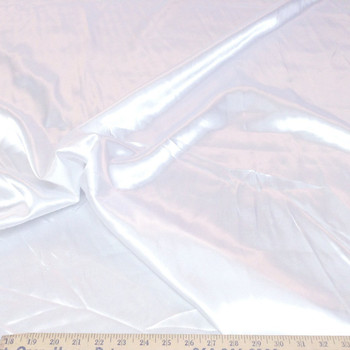 Discount Fabric Satin Solid White 00SA Discount Fabric Satin Solid White 00SA
