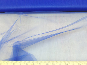 Discount Fabric 54 inch Tulle Royal Blue sheer 33TU Free Ship Discount Fabric 54 inch Tulle Royal Blue sheer 33TU Free Ship