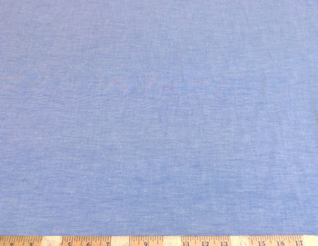 Discount Fabric Cotton Chambray Apparel Blue 102CH Discount Fabric Cotton Chambray Apparel Blue 102CH
