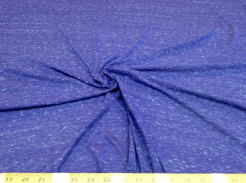 Discount Fabric Brushed Spandex 4 way stretch Heather Periwinkle 602LY Discount Fabric Brushed Spandex 4 way stretch Heather Periwinkle 602LY