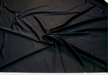 Discount Fabric Nylon Lycra Spandex 4 way stretch Solid Black 03NLY Discount Fabric Nylon Lycra Spandex 4 way stretch Solid Black 03NLY