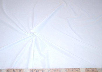 Discount Fabric Nylon Lycra Spandex 4 way stretch Solid White 04NLY Discount Fabric Nylon Lycra Spandex 4 way stretch Solid White 04NLY