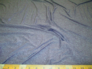 Discount Fabric 4 way Stretch Cotton Blend Heather Dark Gray Grey 104SC Discount Fabric 4 way Stretch Cotton Blend Heather Dark Gray Grey 104SC