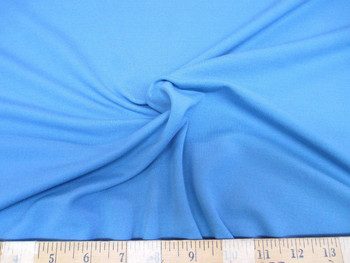 Discount Fabric 4 way Stretch Cotton Blend Sky Blue 106SC Discount Fabric 4 way Stretch Cotton Blend Sky Blue 106SC