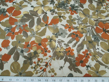 Discount Fabric Robert Allen Baja Sonata Greystone Floral Indoor Outdoor 06RA Discount Fabric Robert Allen Baja Sonata Greystone Floral Indoor Outdoor 06RA