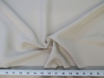 Discount Tablecloth Fabric Jacquard Check Mushroom Tan 46DR Discount Tablecloth Fabric Jacquard Check Mushroom Tan 46DR