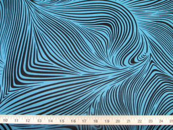 Discount Fabric Printed Lycra Spandex Stretch Abstract Zebra Turquoise 200E Discount Fabric Printed Lycra Spandex Stretch Abstract Zebra Turquoise 200E