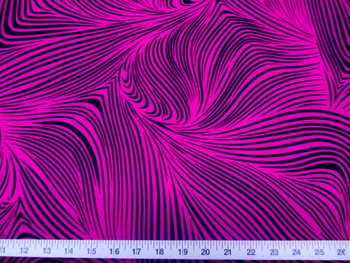 Discount Fabric Printed Lycra Spandex Stretch Abstract Zebra Fuschia Pink 202F Discount Fabric Printed Lycra Spandex Stretch Abstract Zebra Fuschia Pink 202F