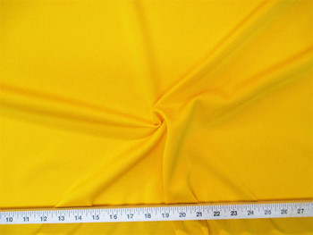 Discount Fabric Polyester Lycra /Spandex 4 way Super Stretch Yellow 995LY Discount Fabric Polyester Lycra /Spandex 4 way Super Stretch Yellow 995LY