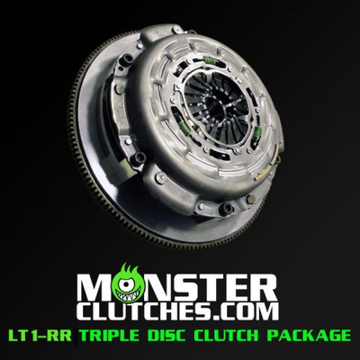 Monster LT1-RR Triple Disc Clutch and Flywheel Package (Torque Capacity: 2000RWTQ)