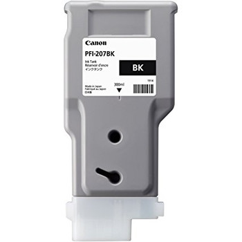 Canon PFI 207BK - Black Ink Tank 300ml (CIPFI207BK) Canon PFI 207BK - Black Ink Tank 300ml (CIPFI207BK)