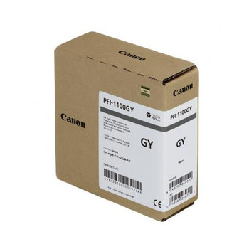 Canon PFI 1100GY - Gray Pigment Ink Tank 160ml (CIPFI1100GY) Canon PFI 1100GY - Gray Pigment Ink Tank 160ml (CIPFI1100GY)