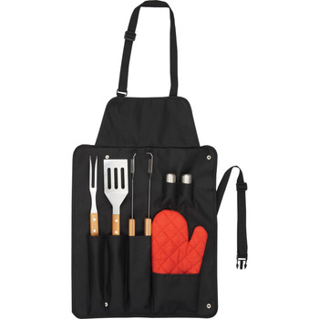 BBQ Now Apron and 3 piece BBQ Set BBQ Now Apron and 3 piece BBQ Set