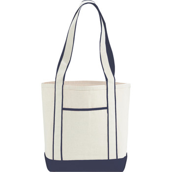 Navy 10 oz. Cotton Canvas Top Sail Boat Tote | Hardgoods.ca Navy 10 oz. Cotton Canvas Top Sail Boat Tote | Hardgoods.ca