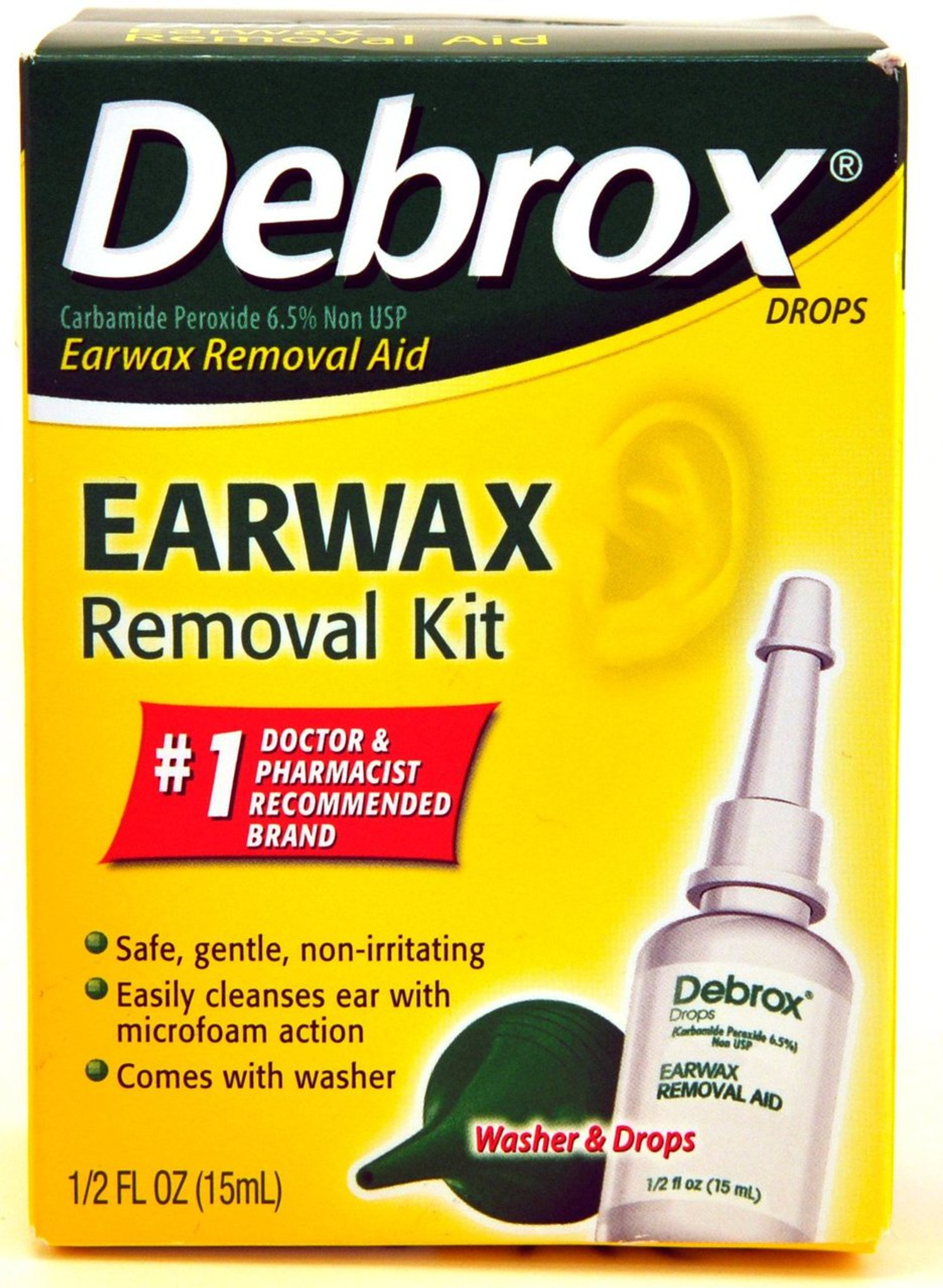 Debrox Drops Earwax Removal Kit 1 Each - drugsupplystore.com
