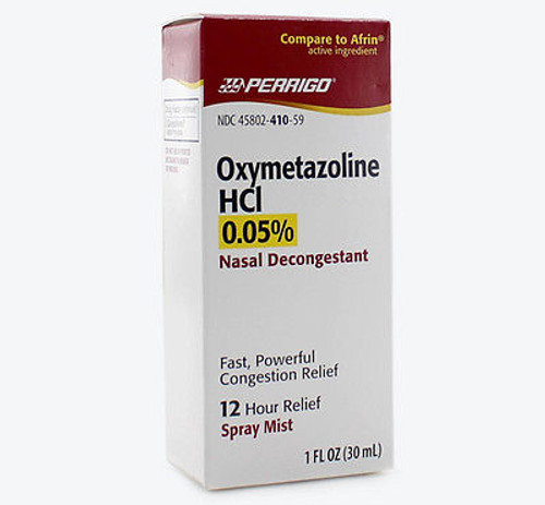 Oxymetazoline 0.05% Spray 1oz Perrigo