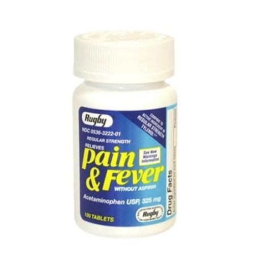 Acetaminophen 325mg Usp Tablet 100ct