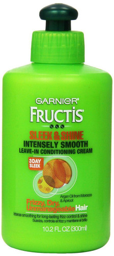 Garnier Fructis Sleek & Shine Intensely Smooth Leave-In Conditioning Cream 10oz
