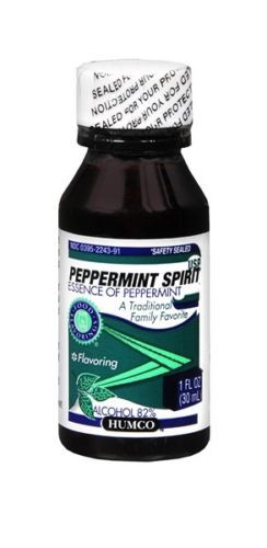 Humco Peppermint Spirits USP 1 Oz