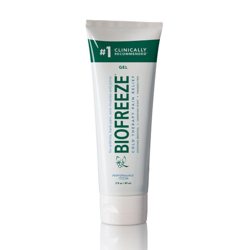 Biofreeze Pain Relieving Gel 3 oz Tube Soothes Sore Muscles and Joints