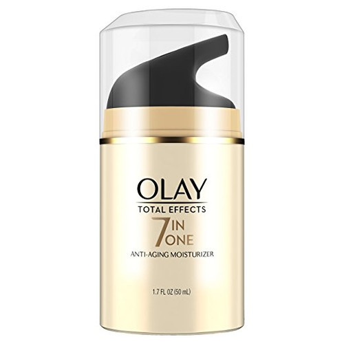 Olay Face Moisturizer, Total Effects 7-in-1 Anti-Aging, 1.7 fl oz