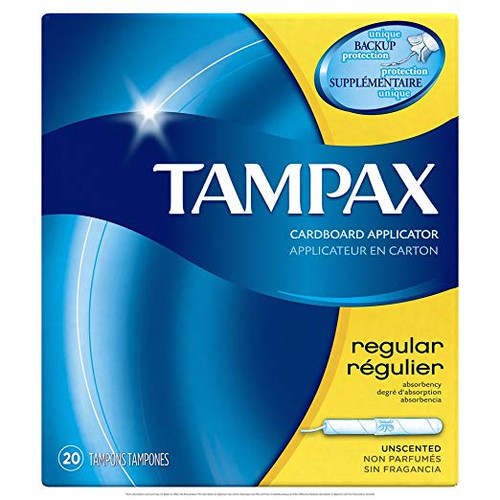Tampax Regular Flushable 20 ct
