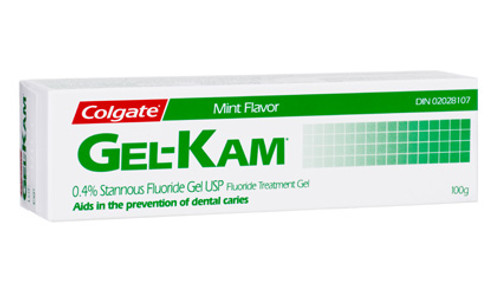 Gel-Kam Fluoride Treatment Gel 4.3 oz Mint Gel