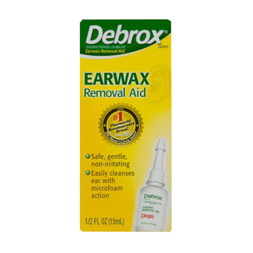 Major Earwax Remover Drops to Debrox Ear Drops) 15ml Bottle Wax