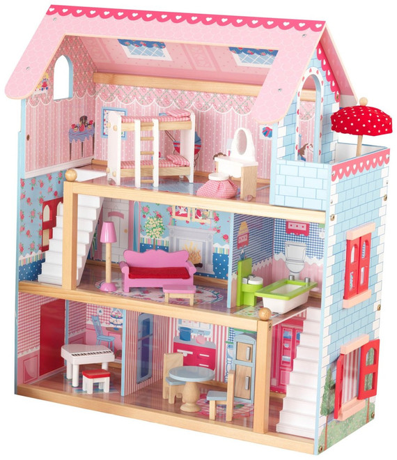 kidkraft chelsea doll cottage on sale now! fast shipping australia wide