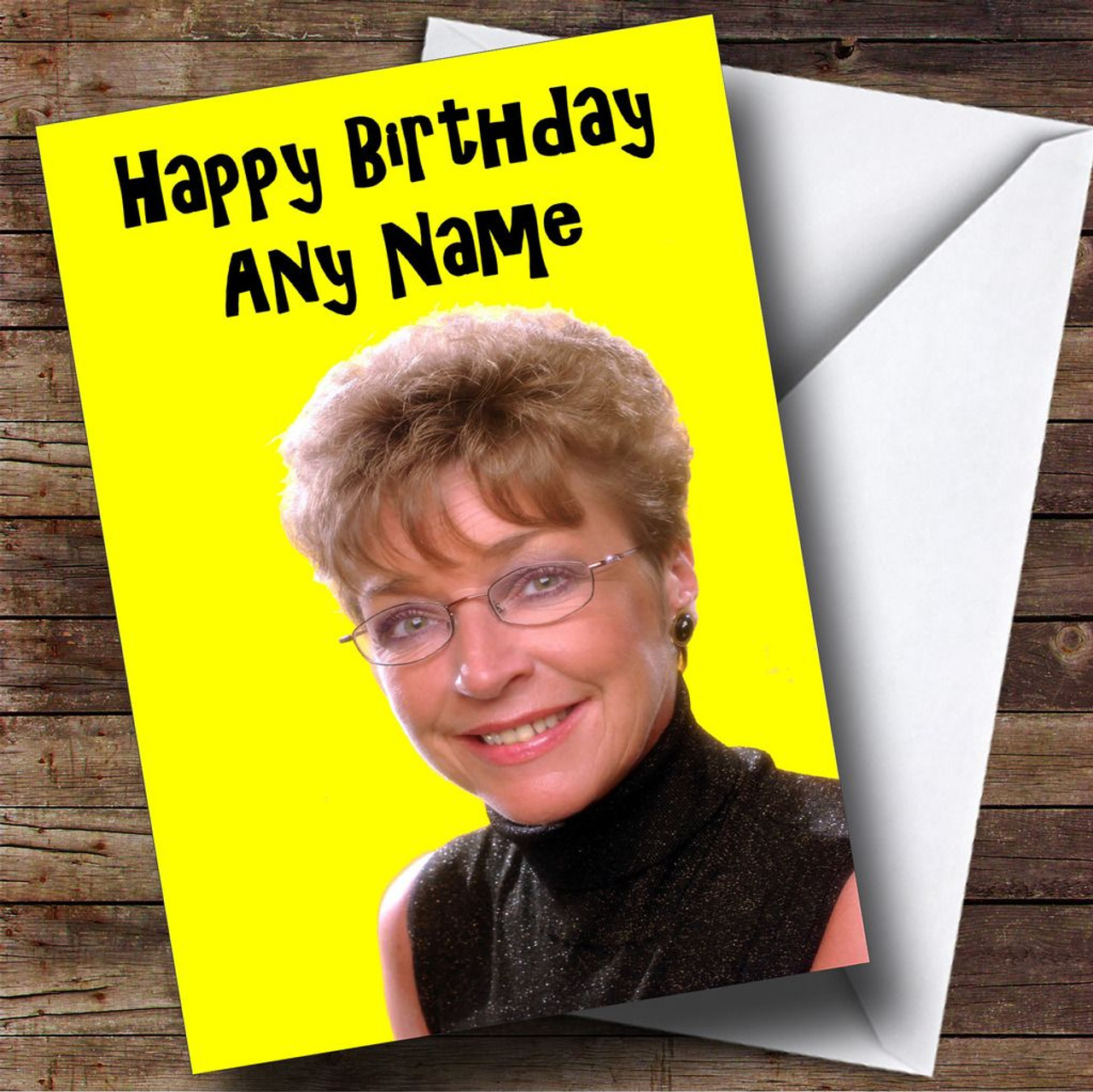 Deirdre Barlow Personalised Birthday Card The Zoo Deirdre Barlow Personalised Birthday Card