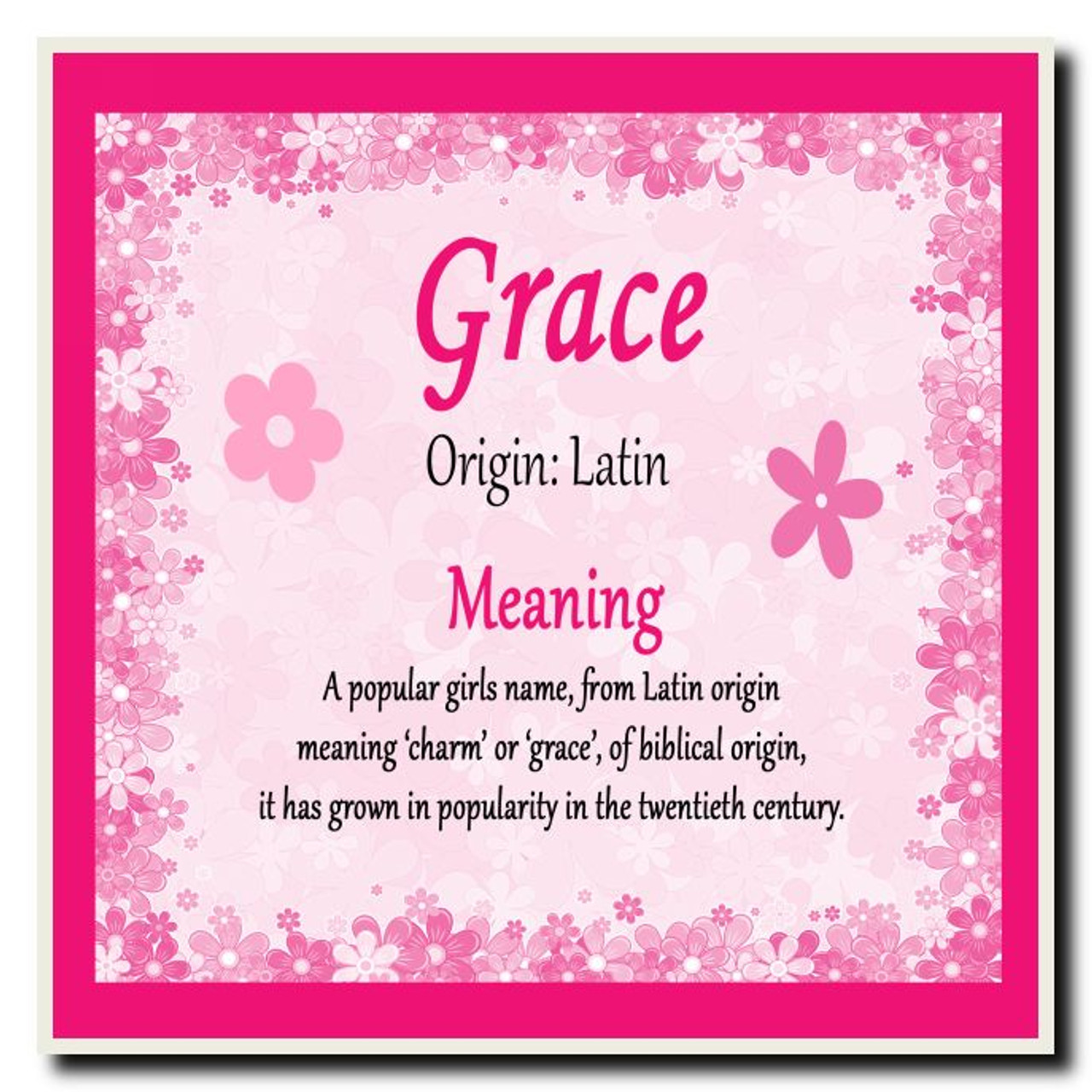 what does the word grace mean