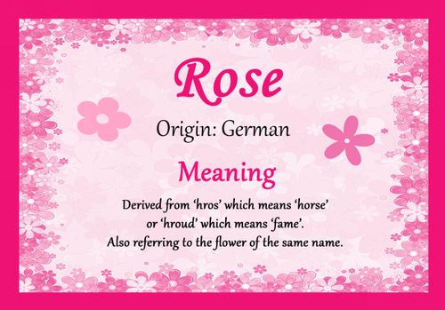 Ruby Personalised Name Meaning Coaster - The Card Zoo