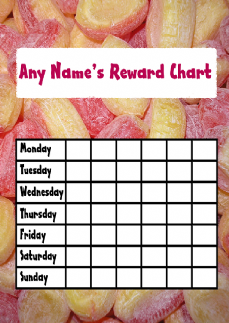 Laminated Reward Chart