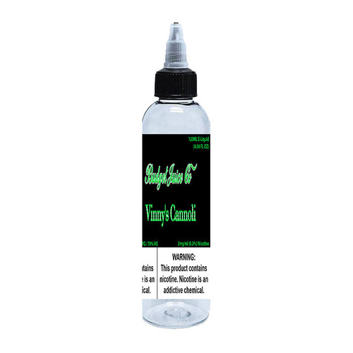 Budget Juice Co Vinny's Cannoli Standard 120ML Budget Juice Co Vinny's Cannoli Standard 120ML