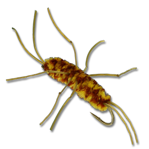 Pat's Rubberlegs - Yellow/Brown