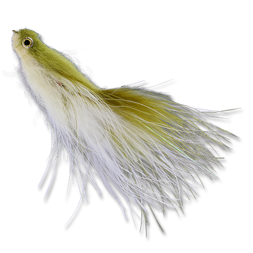 Articulated Smolt - Olive/White #6