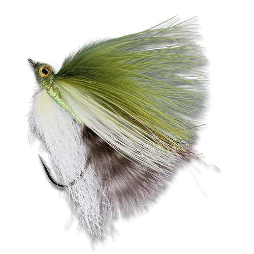 RK's 20-20 Minnow - Olive/White #4