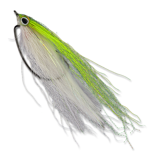 Bush Whacker - Chartreuse/White #2/0