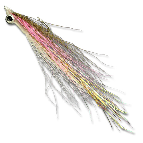 Flashtail Clouser - Olive/Pink #2