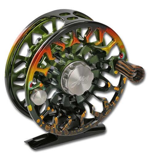 Abel SDF Fly Reel - Native Brookie (front)