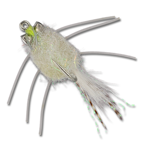 Casa Blanca Raghead Crab - White (top view)