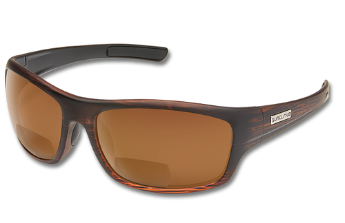Suncloud Cover Readers Polarized Sunglasses - Burnished Brown/Brown