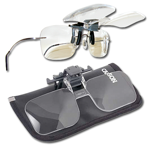 Carson Clip & Flip Magnifying Glasses