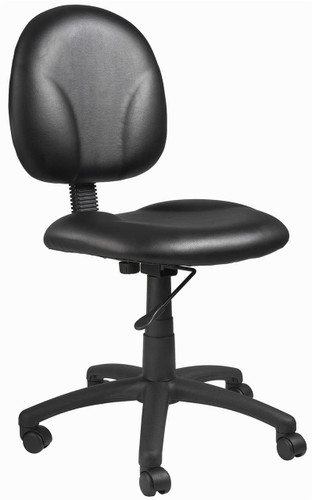 BOSS Furniture DIAMOND TASK CHAIR BLACK CARESSOFT ,FP-0003