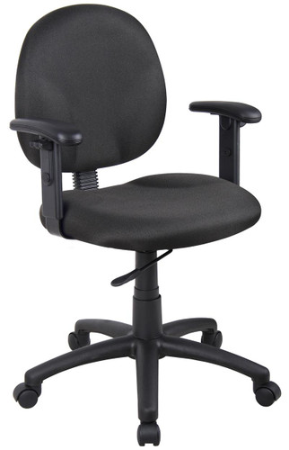 BOSS Furniture B9090-BK W/ B909JARM